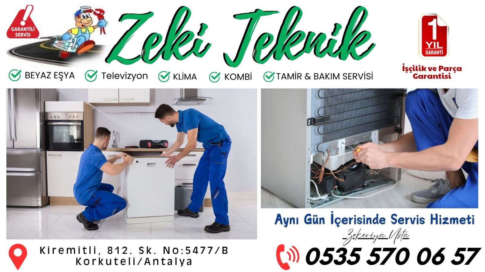 Korkuteli Beko Servisi
